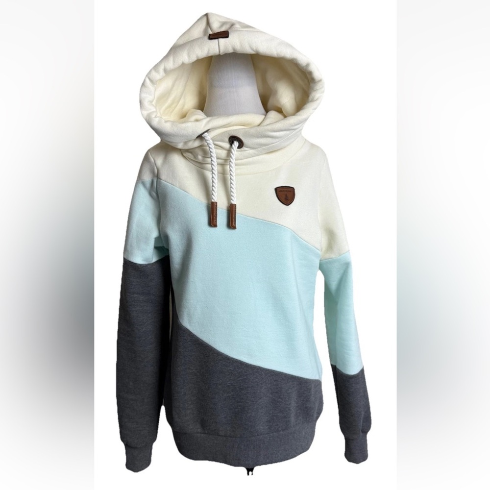 Wanakome Selene Hoodie Medium‎ Pullover Colorblock Sweatshirt Womens